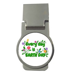 Earth Day Money Clips (round)  by Valentinaart