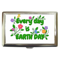 Earth Day Cigarette Money Cases by Valentinaart