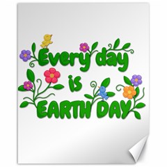 Earth Day Canvas 16  X 20   by Valentinaart