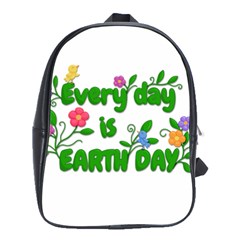 Earth Day School Bag (large) by Valentinaart