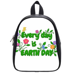 Earth Day School Bag (small) by Valentinaart