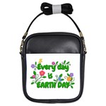 Earth Day Girls Sling Bags Front