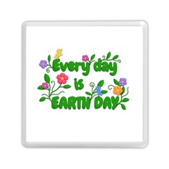 Earth Day Memory Card Reader (square)  by Valentinaart