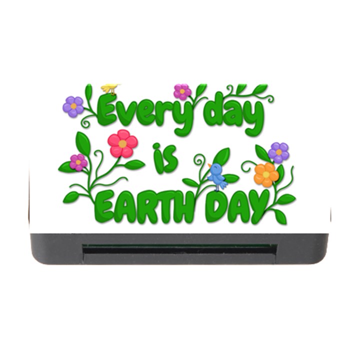 Earth Day Memory Card Reader with CF