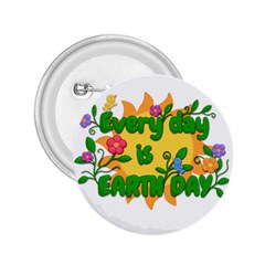 Earth Day 2.25  Buttons