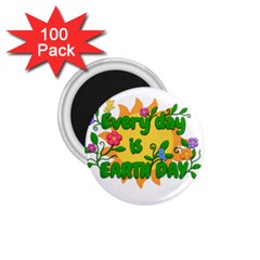 Earth Day 1.75  Magnets (100 pack) 