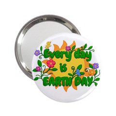 Earth Day 2.25  Handbag Mirrors