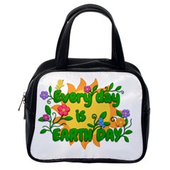 Earth Day Classic Handbags (One Side)