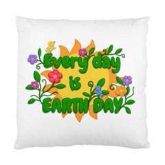 Earth Day Standard Cushion Case (One Side)