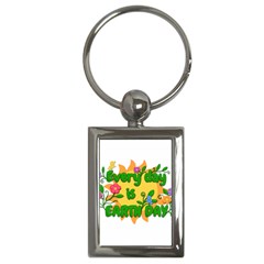 Earth Day Key Chains (rectangle)  by Valentinaart