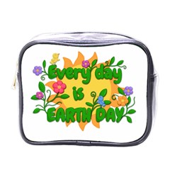 Earth Day Mini Toiletries Bags by Valentinaart