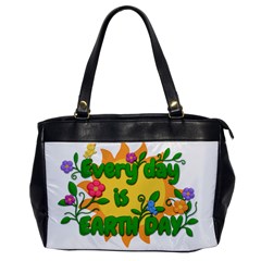 Earth Day Office Handbags by Valentinaart