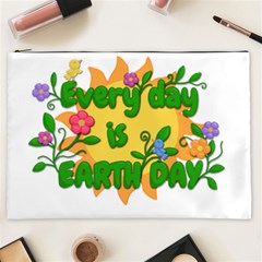 Earth Day Cosmetic Bag (xxl)  by Valentinaart