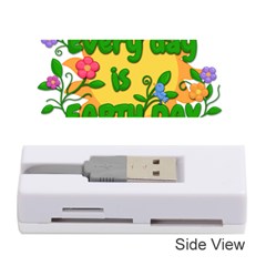 Earth Day Memory Card Reader (stick)  by Valentinaart