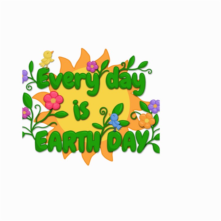 Earth Day Large Garden Flag (Two Sides)