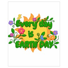 Earth Day Drawstring Bag (Small)