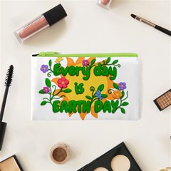 Earth Day Cosmetic Bag (xs) by Valentinaart