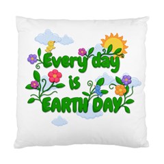 Earth Day Standard Cushion Case (one Side) by Valentinaart