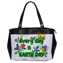 Earth Day Office Handbags by Valentinaart