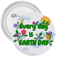 Earth Day 3  Buttons by Valentinaart