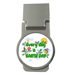 Earth Day Money Clips (Round)  Front