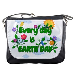 Earth Day Messenger Bags by Valentinaart