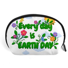 Earth Day Accessory Pouches (large)  by Valentinaart