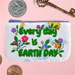 Earth Day Large Coin Purse Front