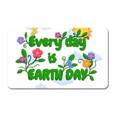 Earth Day Magnet (rectangular) by Valentinaart