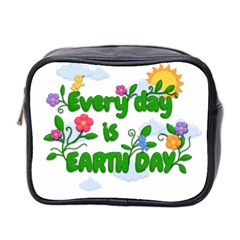 Earth Day Mini Toiletries Bag 2-side by Valentinaart