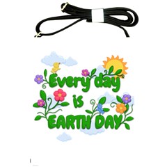 Earth Day Shoulder Sling Bags by Valentinaart