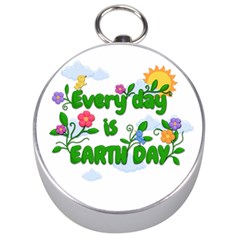 Earth Day Silver Compasses by Valentinaart