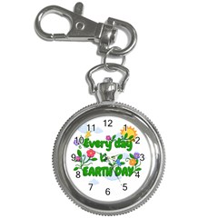 Earth Day Key Chain Watches by Valentinaart