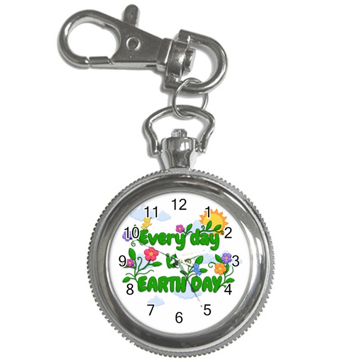 Earth day Key Chain Watches