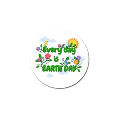 Earth Day Golf Ball Marker by Valentinaart