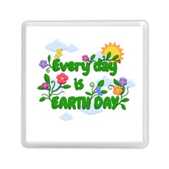 Earth Day Memory Card Reader (square)  by Valentinaart