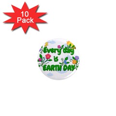 Earth Day 1  Mini Magnet (10 Pack)  by Valentinaart