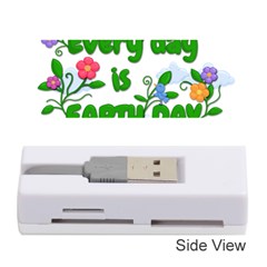 Earth Day Memory Card Reader (stick)  by Valentinaart