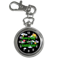 Earth Day Key Chain Watches by Valentinaart