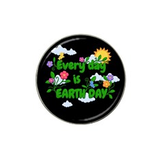 Earth Day Hat Clip Ball Marker (10 Pack) by Valentinaart