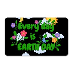 Earth Day Magnet (rectangular) by Valentinaart