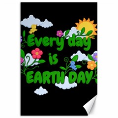 Earth Day Canvas 20  X 30   by Valentinaart