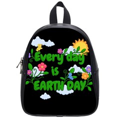 Earth Day School Bag (small) by Valentinaart