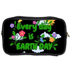 Earth Day Toiletries Bags by Valentinaart