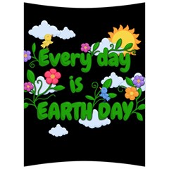 Earth Day Back Support Cushion by Valentinaart