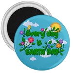 Earth day 3  Magnets Front