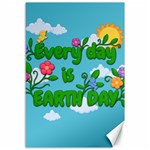 Earth day Canvas 12  x 18   11.88 x17.36  Canvas - 1