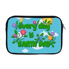 Earth Day Apple Macbook Pro 17  Zipper Case by Valentinaart