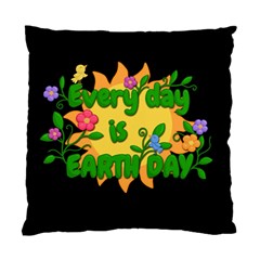 Earth Day Standard Cushion Case (two Sides) by Valentinaart