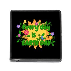 Earth Day Memory Card Reader (square) by Valentinaart